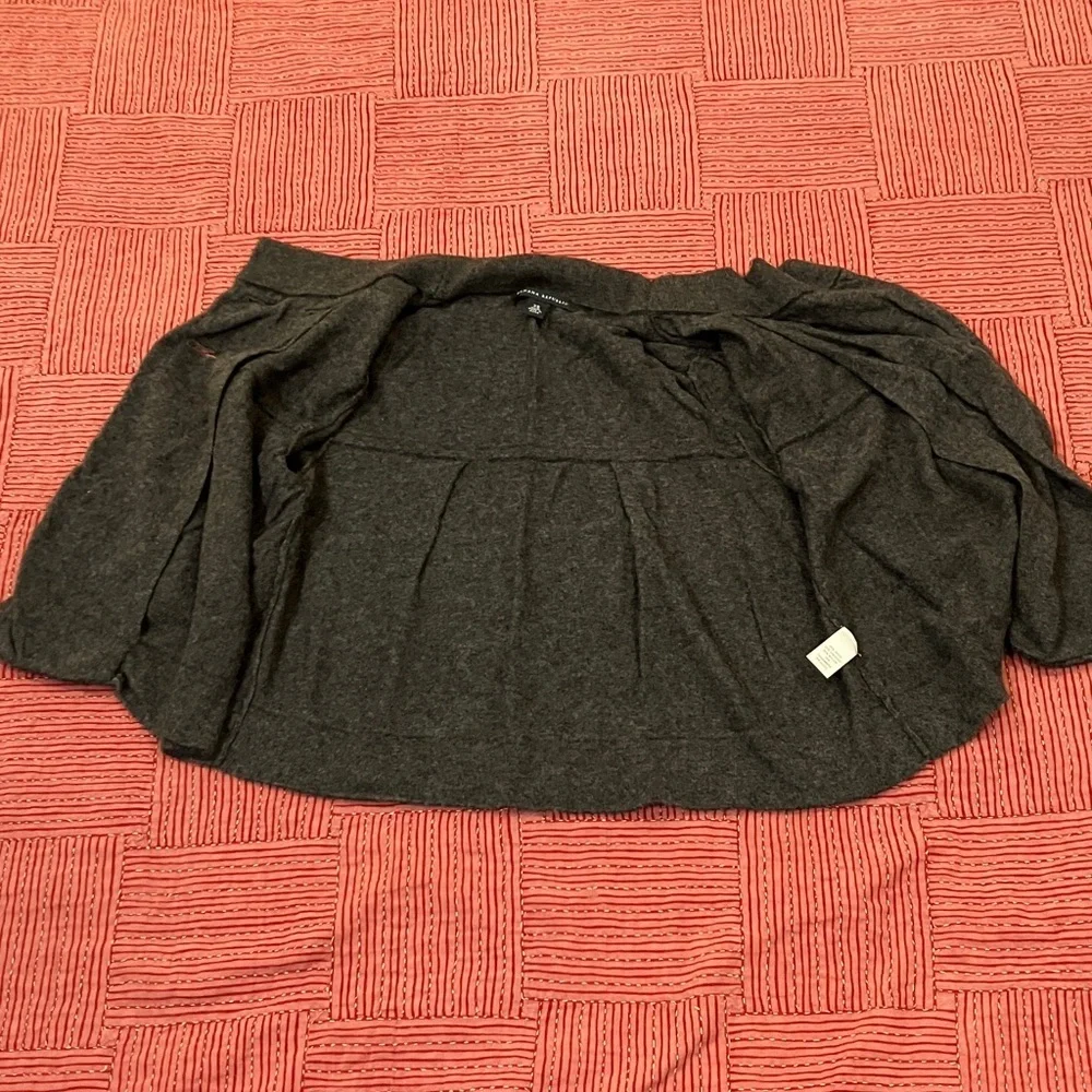 Banana Republic XS cashmere / wool blend heather Gray wm’s cardigan - Picture 4 of 14